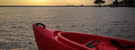 Canoe on Grapevine Lake